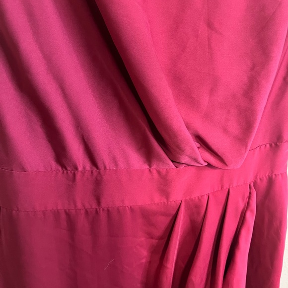 BCBG Wine Colored (Red Berry) Mini Dress - Picture 7 of 8